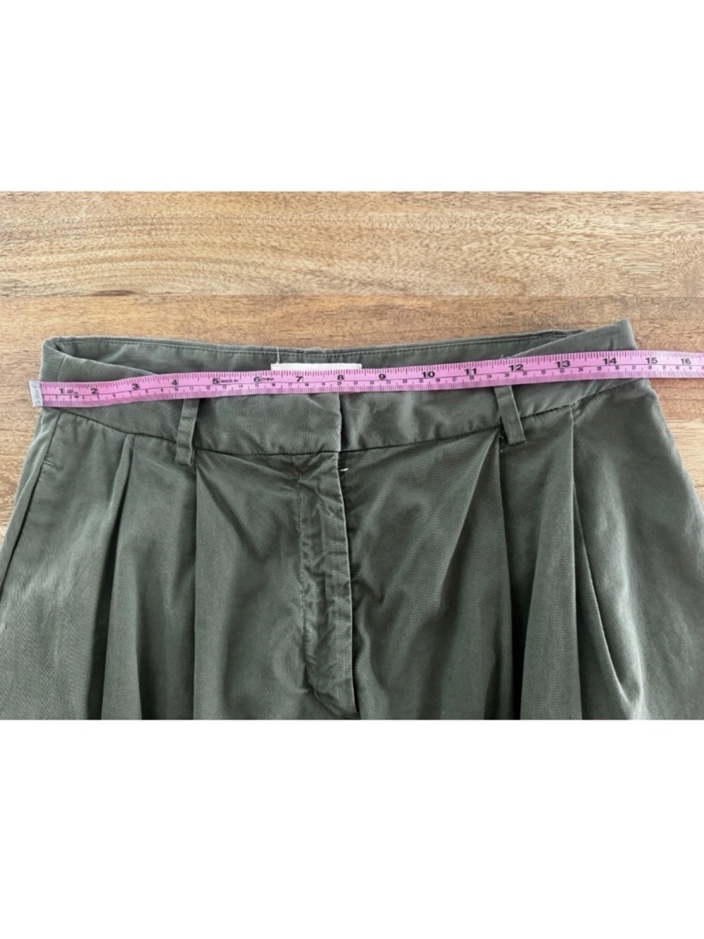 Nili Lotan pleated cotton pants - Picture 4 of 5